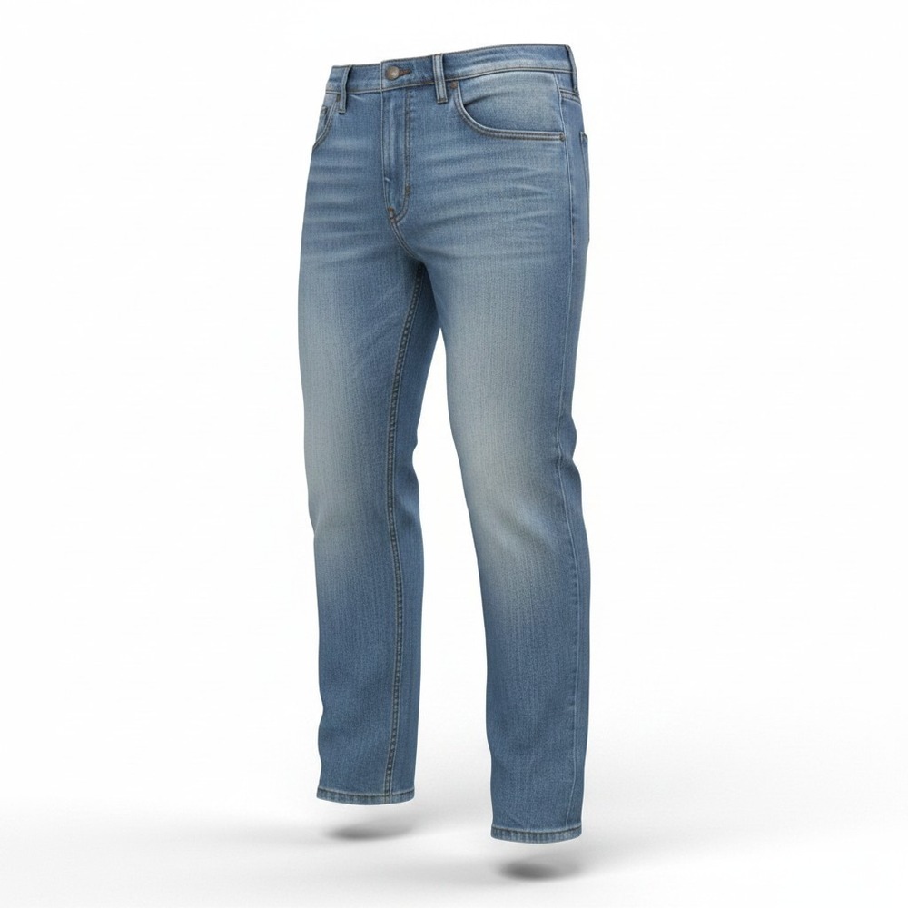 Wrangler Premium Quality Relaxed Fit Jeans Men's 42x30 Medium Wash Blue Denim - Picture 1 of 16